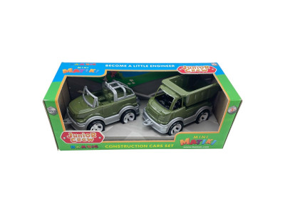 Mini Matiki коробка 2 позашляховик вантажівка Бамсик 002/13_Green