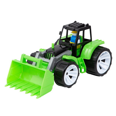 Машинка "Трактор BAMS 1 ківш" Бамсик 007/16_Green