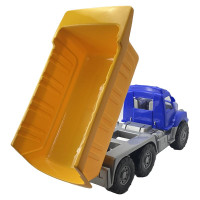 Машинка "Магірус" самоскид 0442_Blue-Yellow