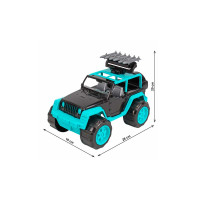 Машинка Технок Позашляховик пластиковий чорно-блакитний 0921 Машинка Технок Позашляховик пластиковий чорно-блакитний 0921