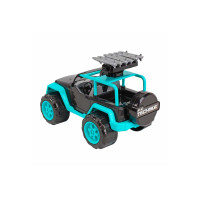 Машинка Технок Позашляховик пластиковий чорно-блакитний 0921 Машинка Технок Позашляховик пластиковий чорно-блакитний 0921