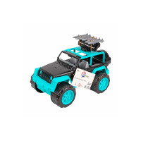Машинка Технок Позашляховик пластиковий чорно-блакитний 0921 Машинка Технок Позашляховик пластиковий чорно-блакитний 0921
