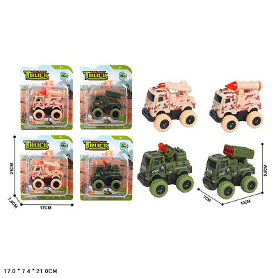 Машина 4 види інерц. військова машина планш. 17*74*21см 1221