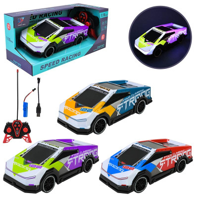 Машинка гоночна на радіокеруванні зі світлом на акумуляторі US-22010A/11A/12A