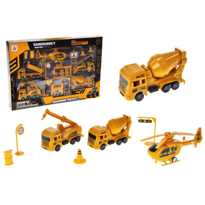 Набір машинок "Будтехніка" інерційні 134-22A Набір машинок "Будтехніка" інерційні 134-22A