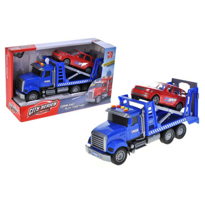 Автовоз інерційний зі звуком і світлом RJ6673-12_Blue-Red Автовоз інерційний зі звуком і світлом RJ6673-12_Blue-Red