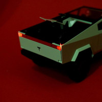 Машинка Автопром Tesla pickup truck 1:24 зі світлом і звуком AP7726_Black Машинка Автопром Tesla pickup truck 1:24 зі світлом і звуком AP7726_Black
