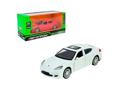 Машинка Автопром Porsche Panamera S 5 inch металева 10023_White