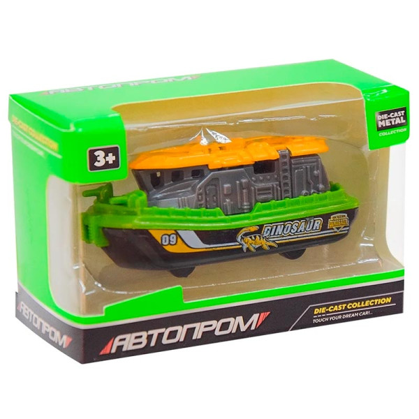 Машинка Автопром 1:64 металева 7624A_Orange