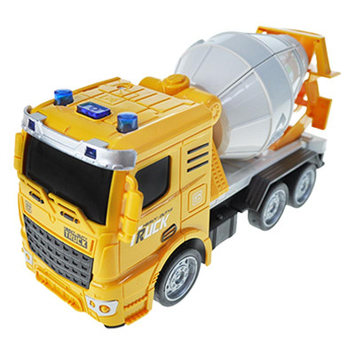 Машина з краном інерційна зі звуком і світлом YM-9915B_Concrete mixer
