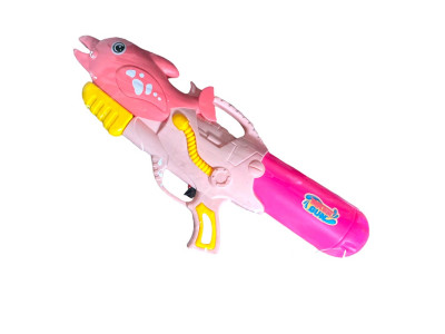 Водяний пістолет "Дельфін" помповий M222HT_Pink