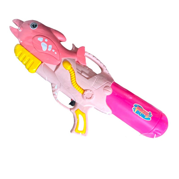 Водяний пістолет "Дельфін" помповий M222HT_Pink