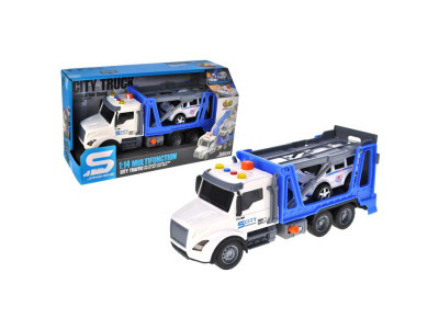 Машинка Евакуатор інерційний зі звуком і світлом JS188