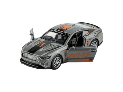 Машинка COBRA 1:32 металева інерційна з світлом і звуком K175B13_Gray