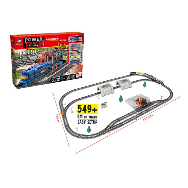 Залізна дорога з автонавантажувачем 2084