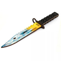 Сувенірний ніж Сувенір Декор M-9 Bayonet Frozen з дерева SO2M9-F