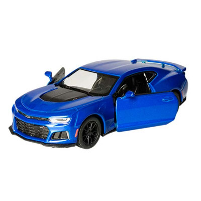 Модель легкова "Camaro ZL1" інерційна (відкриваються двері) KT5399W_Blue