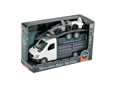 Автомобіль "Mercedes-Benz Sprinter" бортовий з лафетом (білий) Tigres 39670