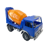 Машинка Оріон "Бетонозмішувач" з рухомим барабаном 044_Blue-Orange