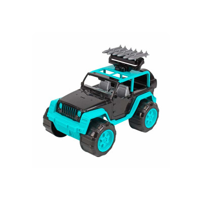 Машинка Технок Позашляховик пластиковий чорно-блакитний 0921 Машинка Технок Позашляховик пластиковий чорно-блакитний 0921