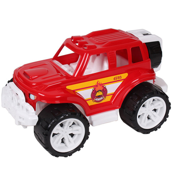 Джип Технок "Пожежний" пластиковий 4593 Джип Технок "Пожежний" пластиковий 4593