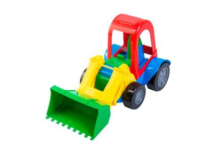 Іграшка Трактор-Баггі Tigres "Роботяга" 25 см 39230_Red-Blue-Green
