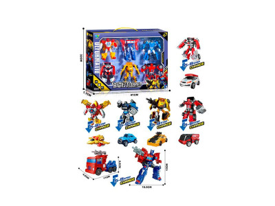 Трансформер 6шт у наборі 788-25Y Трансформер 6шт у наборі 788-25Y