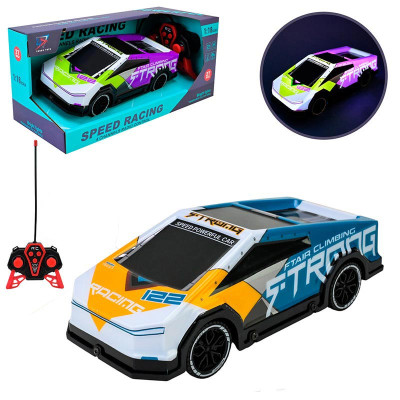 Машинка гоночна на радіокеруванні зі світлом на акумуляторі US-22010A/11A/12A_Blue-Yellow Машинка гоночна на радіокеруванні зі світлом на акумуляторі US-22010A/11A/12A_Blue-Yellow