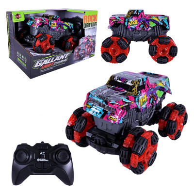 Машинка джип на радіокеруванні на акумуляторі зі світлом USB-зарядка 000-034_Pink-Red Машинка джип на радіокеруванні на акумуляторі зі світлом USB-зарядка 000-034_Pink-Red