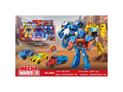 Робот трансформер пластиковий 380 Робот трансформер пластиковий 380