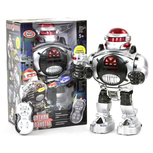 Робот PLAY SMART "Захисник планети" (на ручному керуванні) 9184 Робот PLAY SMART "Захисник планети" (на ручному керуванні) 9184