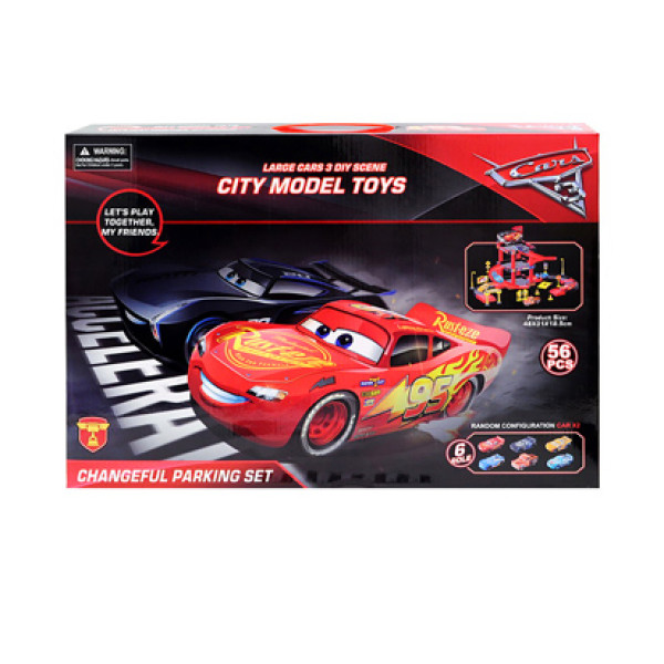 Паркінг "Тачки" 2 машинки 6889-245 Паркінг "Тачки" 2 машинки 6889-245