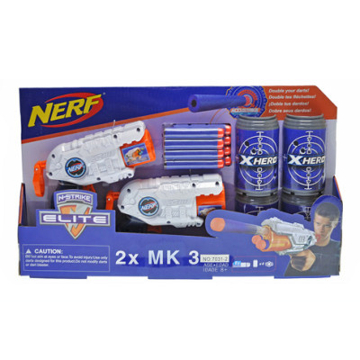 Набір бластерів "NERF" з поролоновими кулями 7031-2