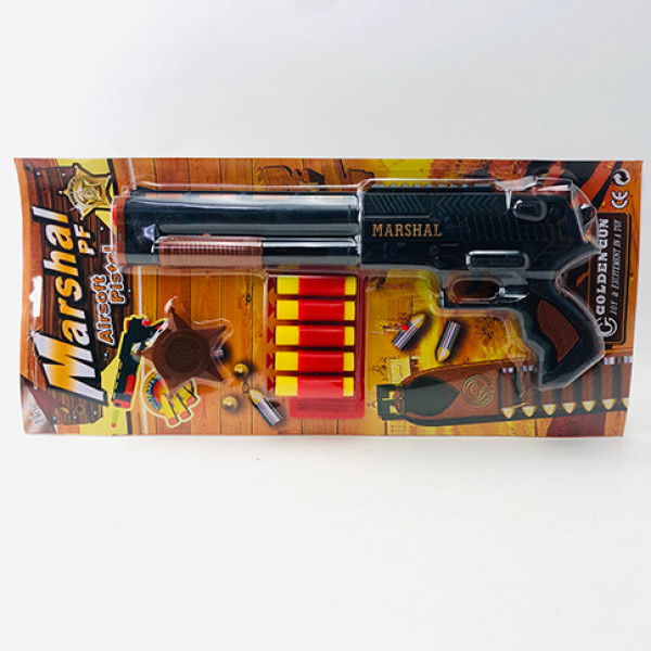 Револьвер Маршал із м'якими кульками Gold Gun 915 Револьвер Маршал із м'якими кульками Gold Gun 915