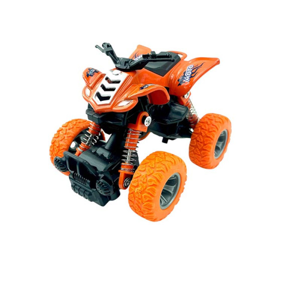 Квадроцикл металевий інерційний.38*25*95см XG879-35W_Orange
