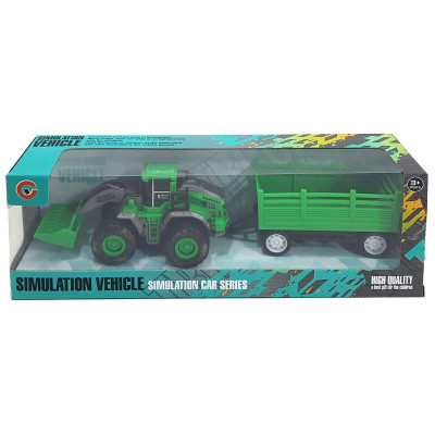 Трактор з причіпом інерційний в коробці 99752-1 99752-1 Трактор з причіпом інерційний в коробці 99752-1 99752-1