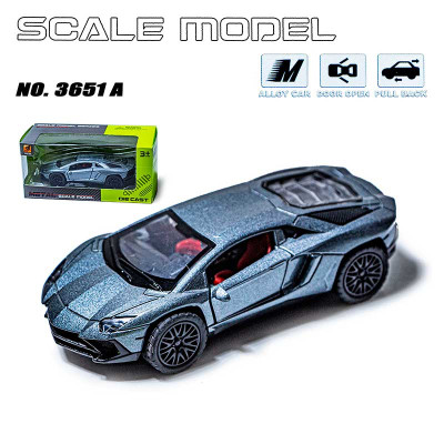 Машинка Scale model 3651A gray 3651A gray