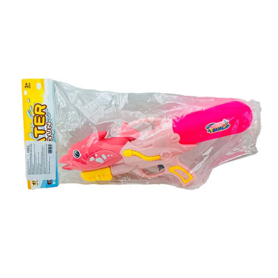 Водяний пістолет "Дельфін" помповий M222HT_Pink