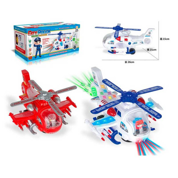 Муз.вертоліт 2 кольори світло звук в коробці 26*21*15см 8808