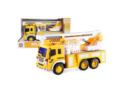 Вантажівка з краном інерційна озвучена зі світлом в коробці р.325*12*19 WY310G Вантажівка з краном інерційна озвучена зі світлом в коробці р.325*12*19 WY310G