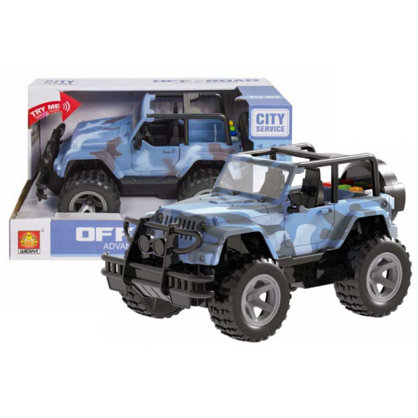 Машина інерційна озвучена зі світлом у коробці WY391B