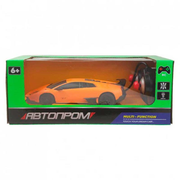 Машина батаре. р/у "АВТОПРОМ" 1:24 R/C LAMBORGHINI MURCIELAGO 2 кольори 8820 Машина батаре. р/у "АВТОПРОМ" 1:24 R/C LAMBORGHINI MURCIELAGO 2 кольори 8820