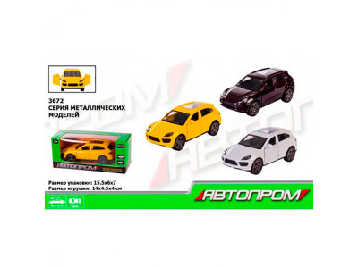 Машина метал "АВТОПРОМ"1:323колвідкр.двері 3672 Машина метал "АВТОПРОМ"1:323колвідкр.двері 3672