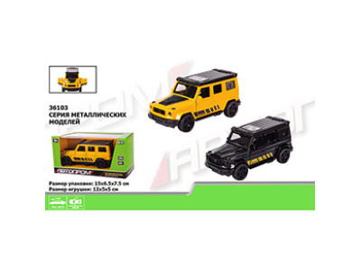 Машина метал 36103 (96шт/2) "АВТОПРОМ" 1:36 2 кольори откр.дверима бага 36103 Машина метал 36103 (96шт/2) "АВТОПРОМ" 1:36 2 кольори откр.дверима бага 36103