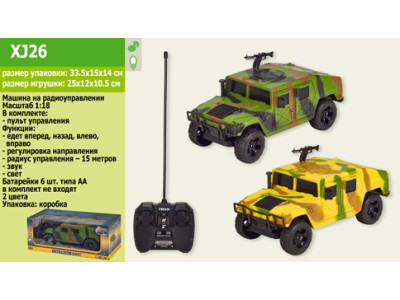 Машина на радіокеруванні (2 кольори) XJ26