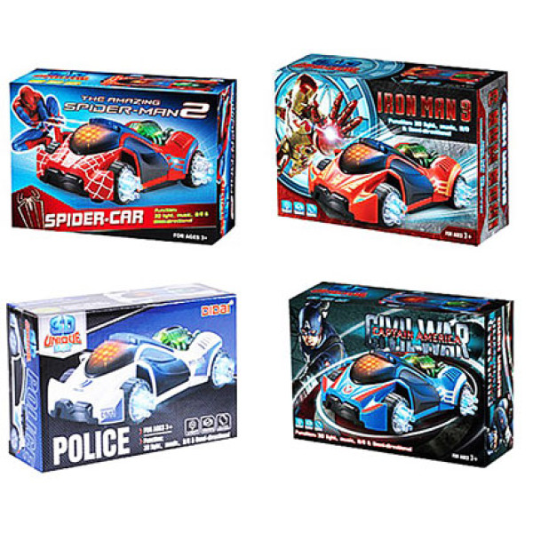 Машина на батарейках (4 види) LD-125A/129A/129D/12 Машина на батарейках (4 види) LD-125A/129A/129D/12