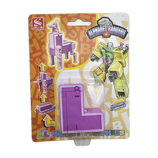 Конструктор Літери трансформери 26 шт Абетка навчальна іграшка 2911_seriesL Конструктор Літери трансформери 26 шт Абетка навчальна іграшка 2911_seriesL