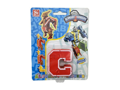 Конструктор Літери трансформери 26 шт Абетка навчальна іграшка 2911_seriesC Конструктор Літери трансформери 26 шт Абетка навчальна іграшка 2911_seriesC