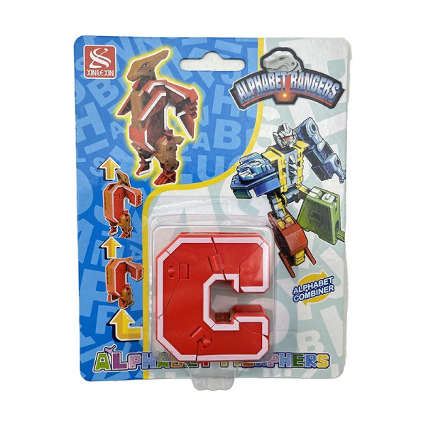 Конструктор Літери трансформери 26 шт Абетка навчальна іграшка 2911_seriesC Конструктор Літери трансформери 26 шт Абетка навчальна іграшка 2911_seriesC
