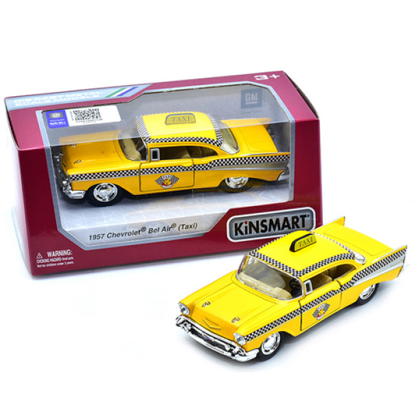 Машина Kinsmart Chevrolet Bel Air Taxi KT5360W